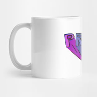 Rainbow Pride Big Letters Mug